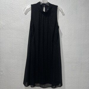 Ladies Dress by Tommy Hilfiger‎ Swing Style size 6 ~ Back Button Mock TurtleNeck